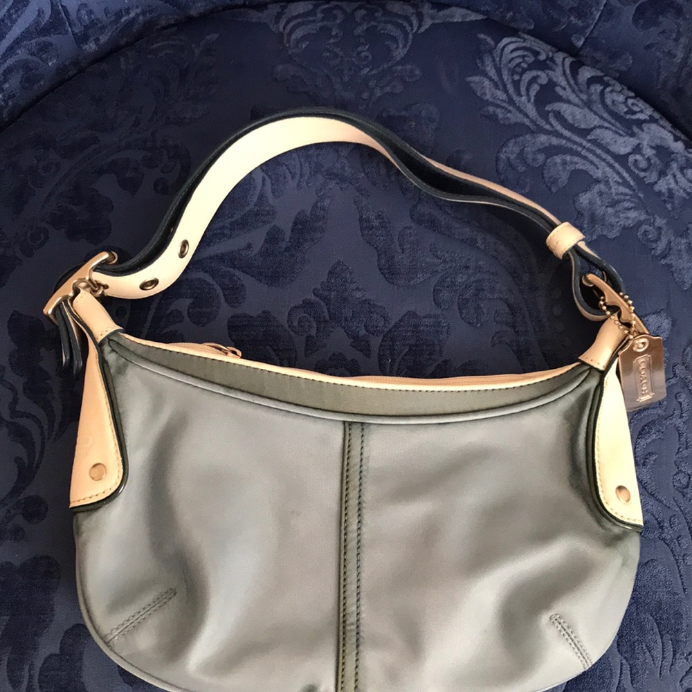 Powder Blue Authentic Coach Bag